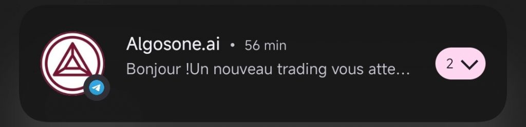 Alerte Telegram